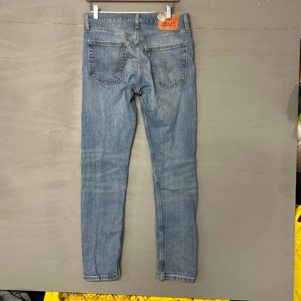 Levis 512‎ Slim Taper Jeans Mens 31x32 Medium Wash Blue Denim Pants